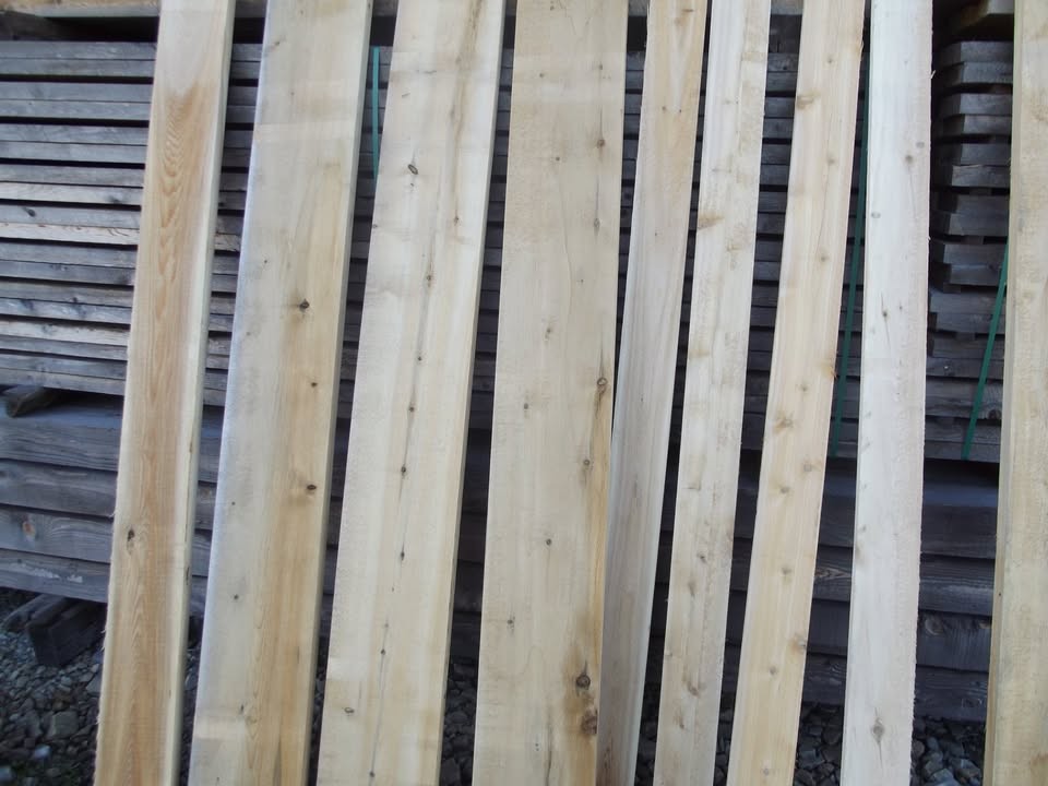 Stacked Rough Cut Lumber - Image 7