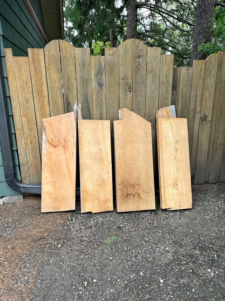 White Cedar slabs for sale