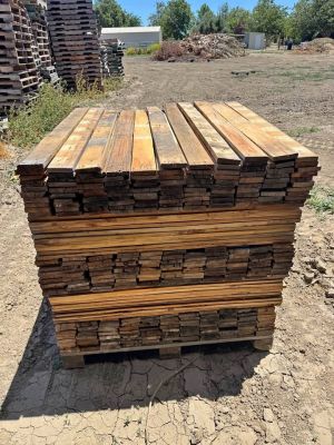 Reclaimed pallet stock