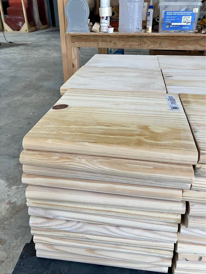 Wood (pine) blanks for craft projects - Image 1