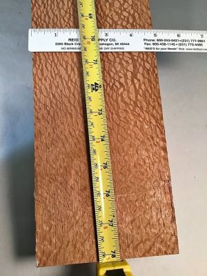 LARGE LACEWOOD BOARD/78" LENGTH X 4-3/4" WIDTH X 2" THICK