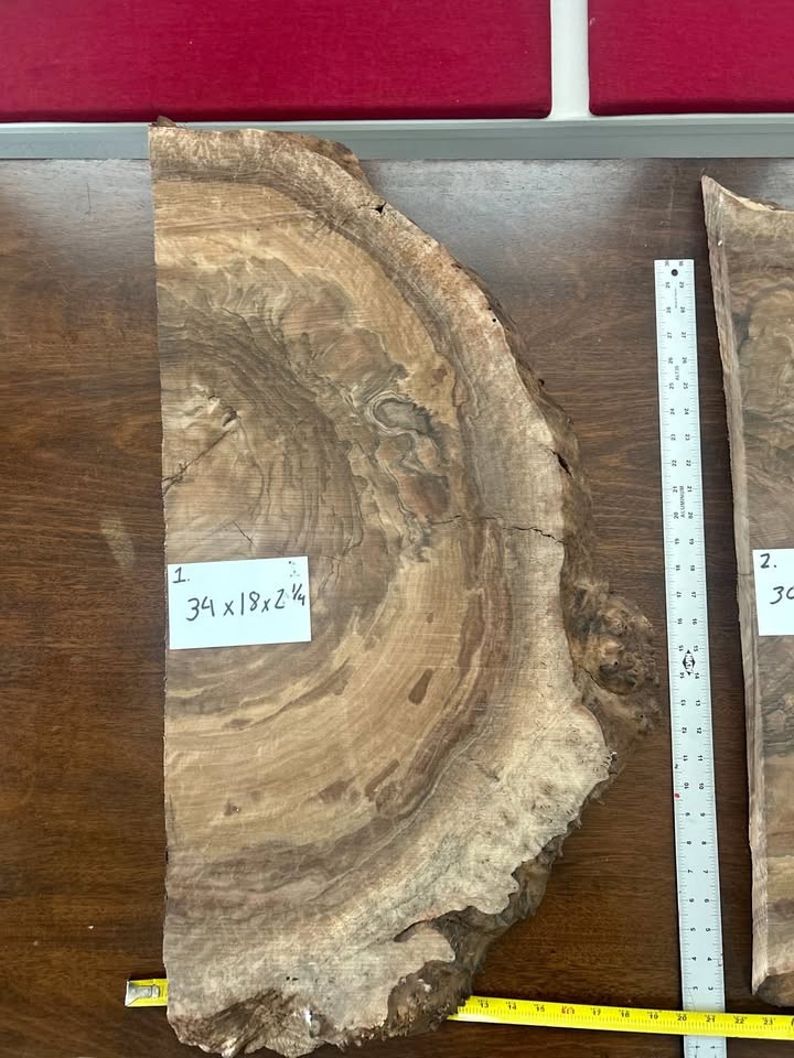 Wood - Clara Walnut / Live Edge Slab - Image 1