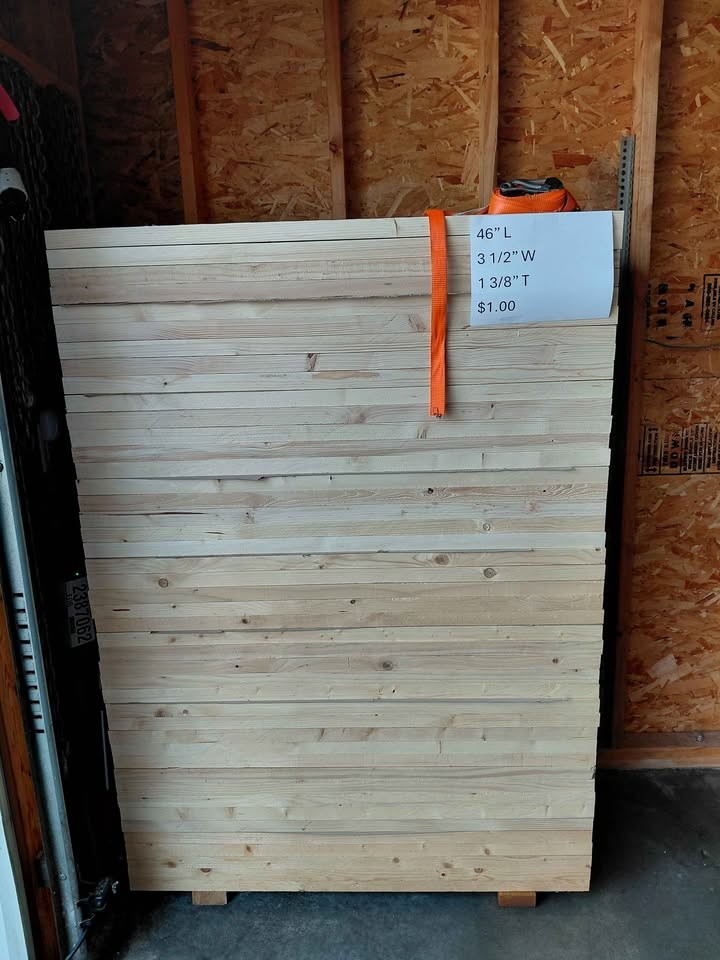 Lumber - 46" Rough Cut Pine Boards - Image 3