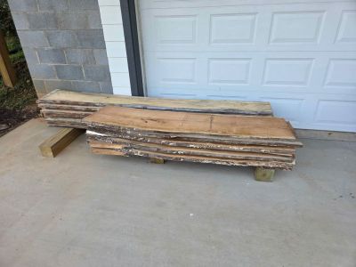 Cherry slab wood
