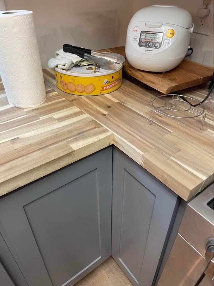 butcher block acacia Whole Sale 12 ft 8 ft 6x39 8x30 bar top tabletop - Image 2