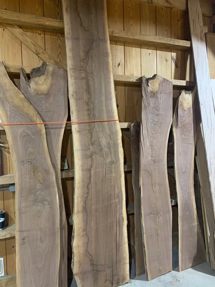 Live edge walnut slabs & more! - Image 7