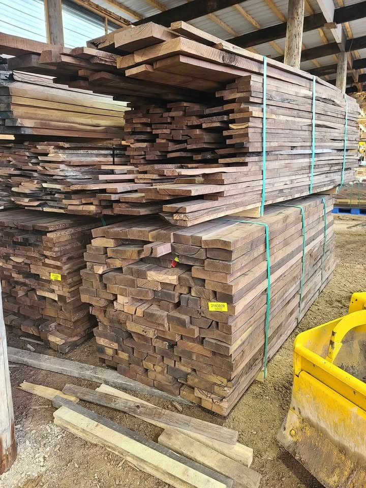 Steamed Black Walnut 8/4" -6/4" Slabs, preplaned, Various Widths x 7'-9' - Image 3
