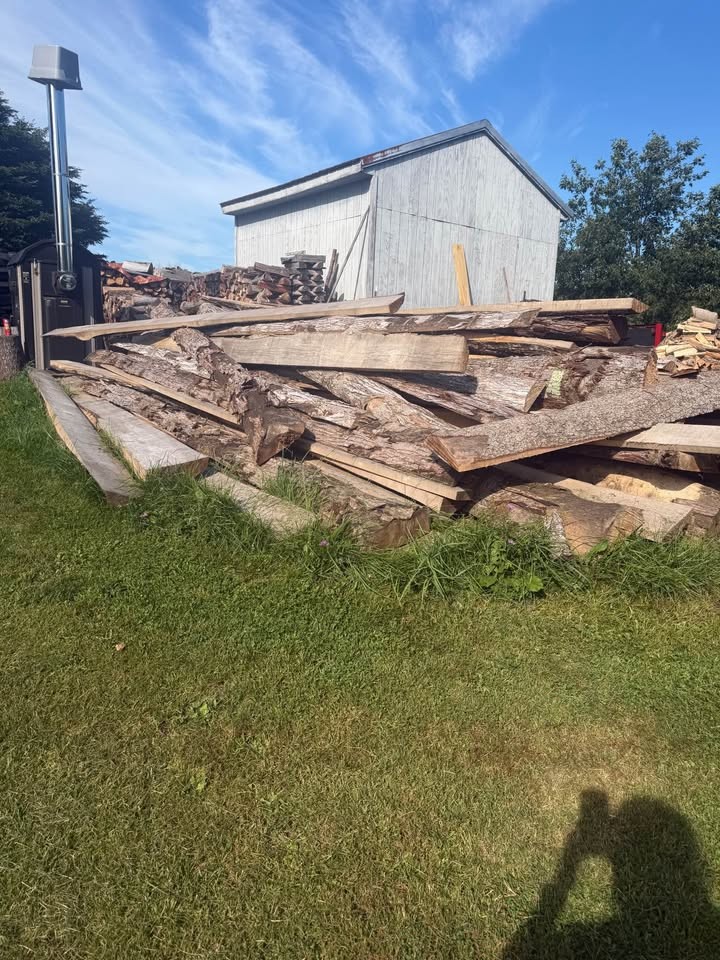 Rough Cut Lumber Slabs Lot - Image 2