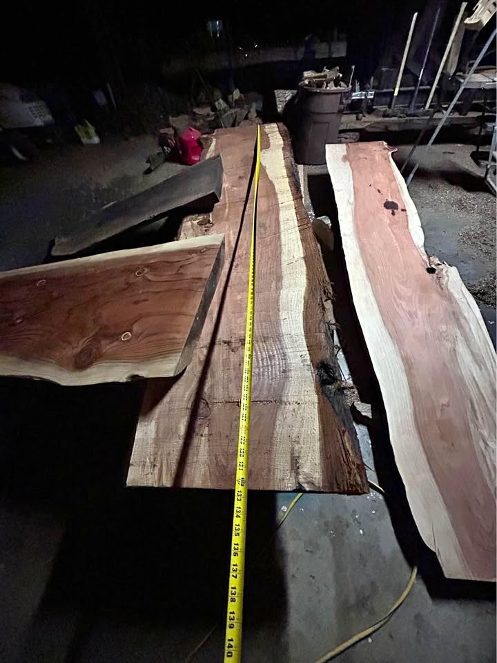 live edge wood slabs - Image 1