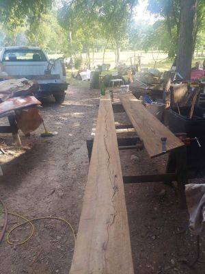 Cottonwood mantel ready for install (1) left. Hardwoods in the raw great selection slabs beams