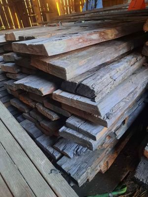 Live face hand hewn slabs