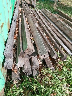 Rough sawn 3X4" X 10 foot boards
