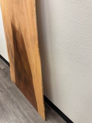 63.5” Live Edge Solid Wood Slab – Table / Desk Top