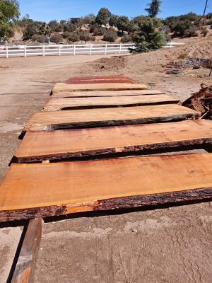 3"thick X 36"X 12ft cedar