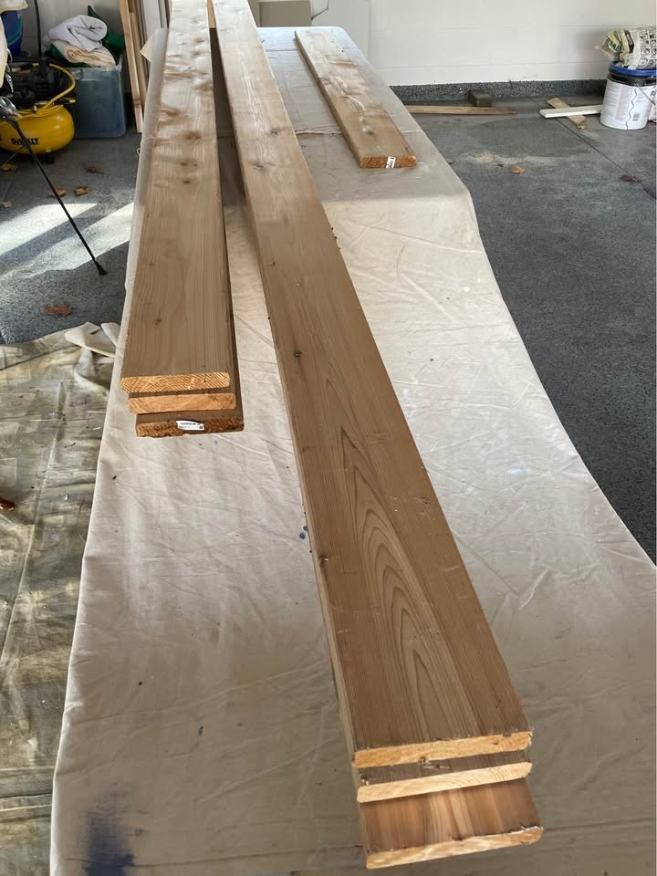 Cedar Wood Planks

Three 10’, three 12’ red cedar deck boards (5 1/2” x 1” actual width / thickness) - Image 2