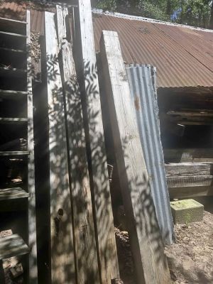 Antique Pine & Oak Large Heavy Beams