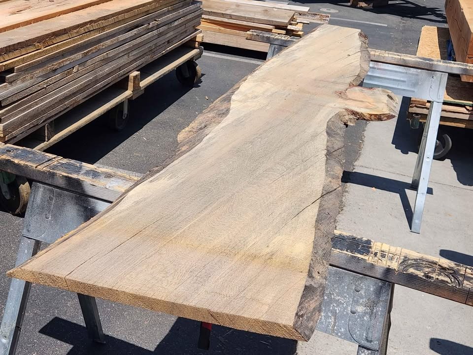 Wood Project Live Edge Slab - 1x20x8.5ft - Image 2