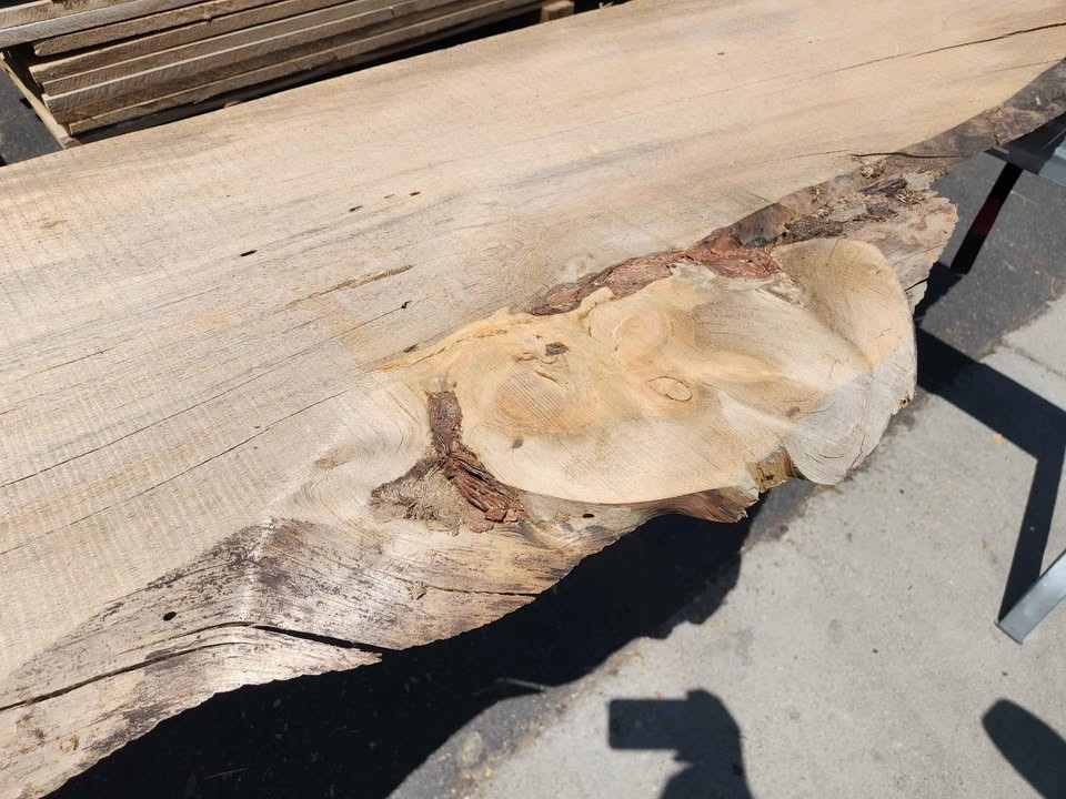 Cool Live Edge Wood Slab 1x22x8.5ft - Great Project Material - Lumber - Image 7