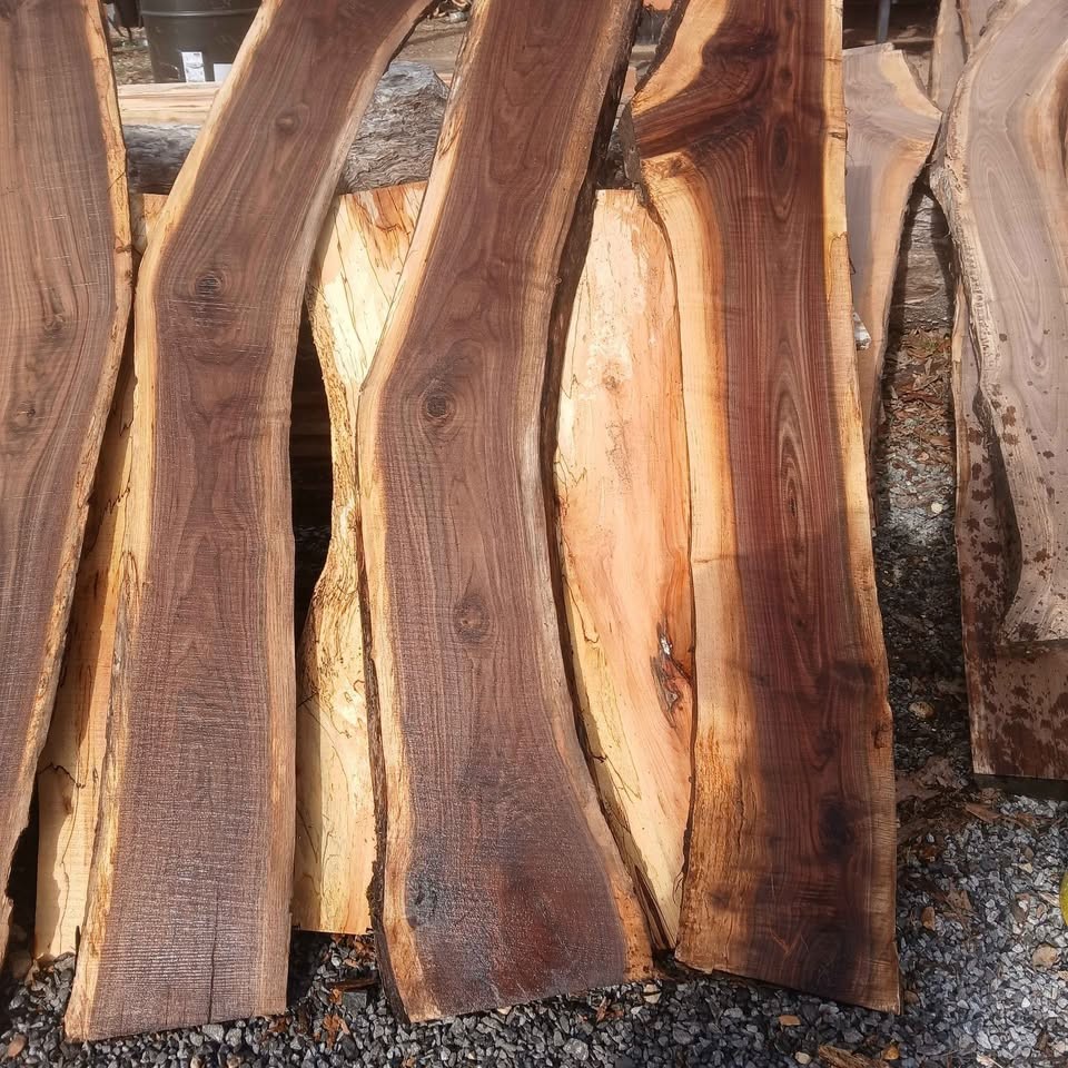 Walnut live edge boards - Image 4