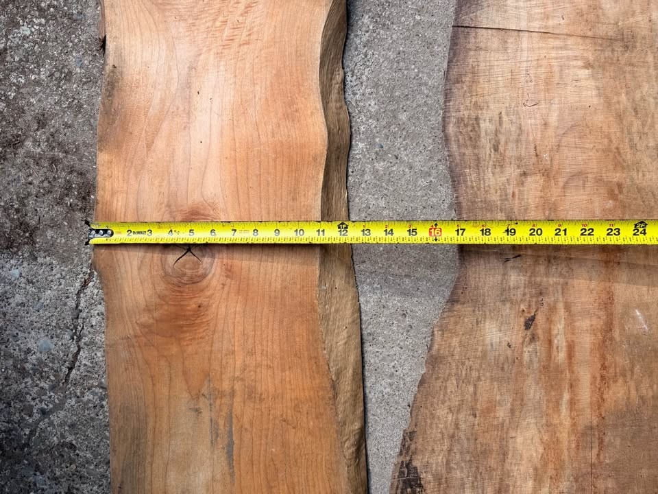 Live edge wood slab - Image 2