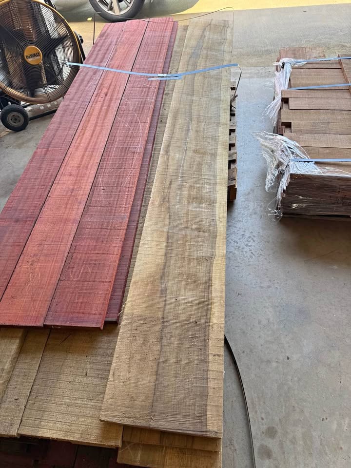 4/4 Black Limba Lumber - $10.50/BF - Image 1