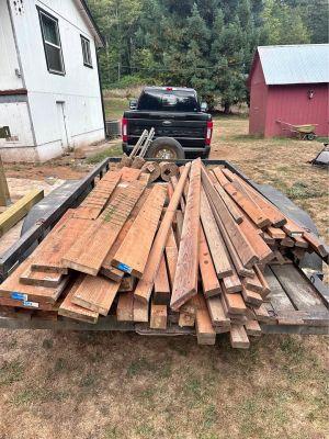 Assorted Lumber Lot - Planks and Posts