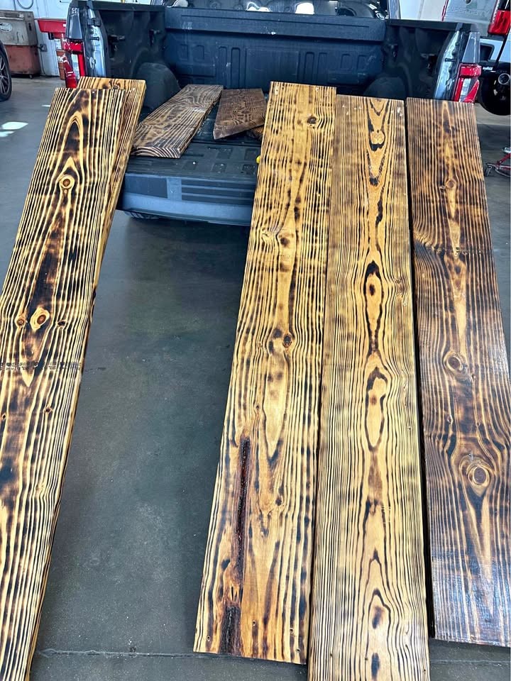 Wood Planks 2x12 8 Pieces Prime - Image 1
