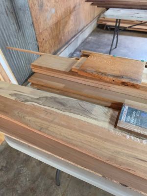 Mixed specialty wood for woodcrafting or general crafting - various lengths and sizes