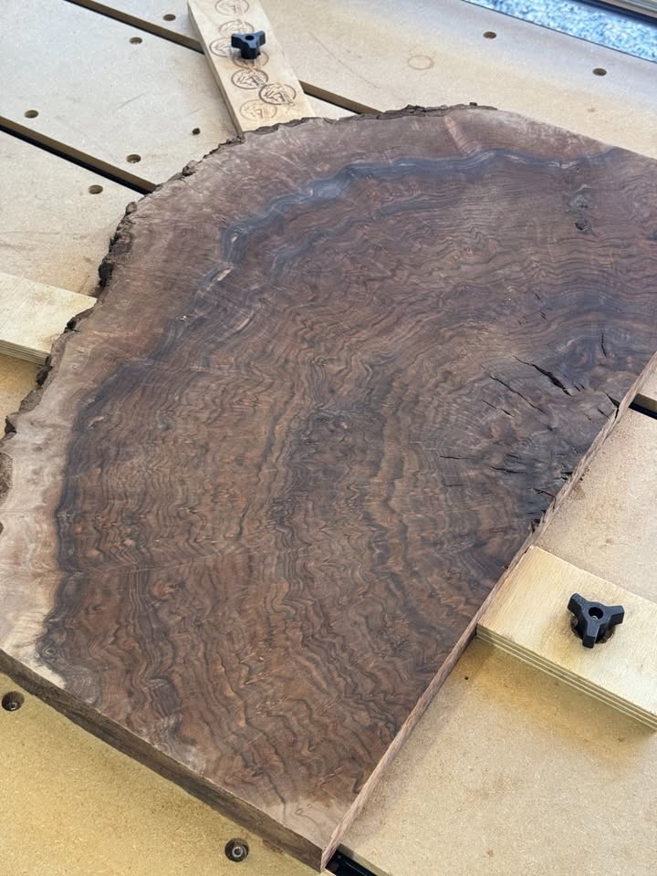 Massive California Claro Walnut Slab – 9' Long × 2 1⁄4"+ Thick - Image 10