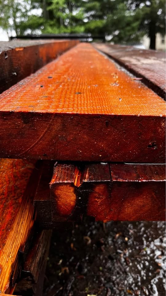 rough cut old growth tamarack - Image 4