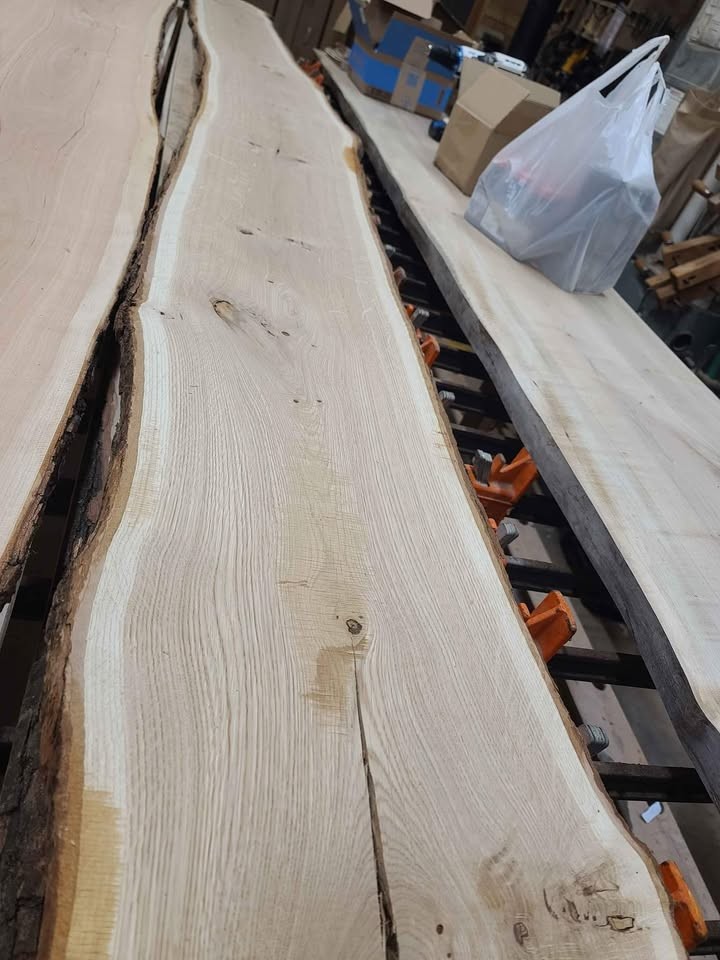 Live Edge 4/4" Slabs, WO, Walnut & Cherry - Image 8