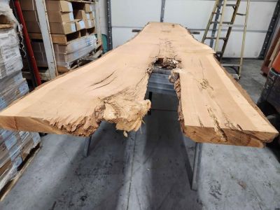 3x27x12ft Massive Juniper Live Edge Slab-Kiln Dried - Mantel Table Bartop Project Wood
