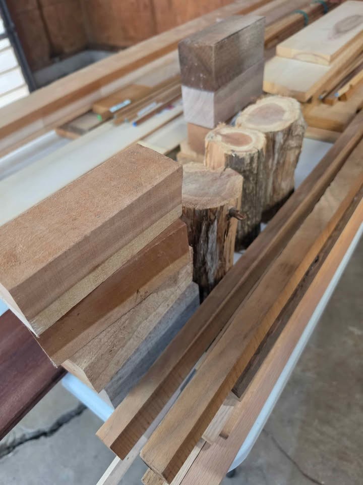 Mixed specialty wood for woodcrafting or general crafting - various lengths and sizes - Image 4