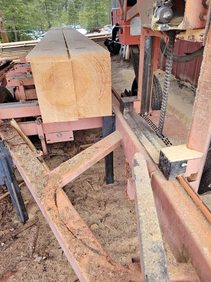 Blue Pine Live Edge slabs. Variety of rough sawn lumber starts at $50 and up - Image 1
