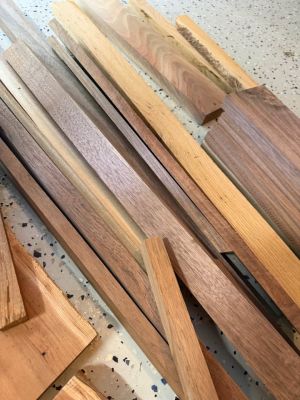 Hardwood Lumber Scraps and Slabs