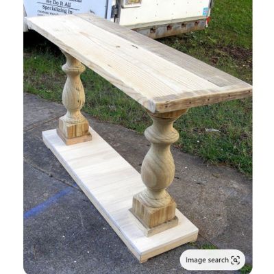 Round Bed Post Walnut Stain Wood & Resin Posts/Pillars/Columns Salvage Craft