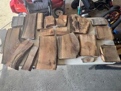 Black Walnut wood pieces