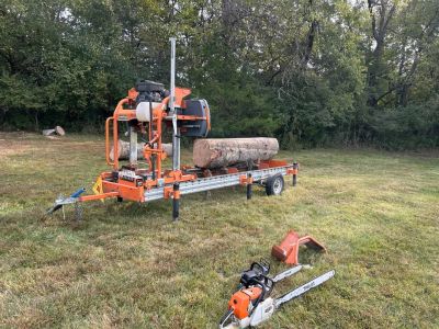 Storm-Damaged Trees? Portable Sawmill – On-Site Milling