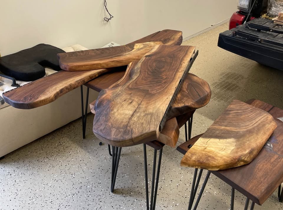 Live Edge Walnut Slabs and others made to order - Image 2