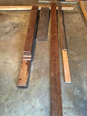 Boards Cedar Lumber Material Wood Lengths Construction Projects Job Remodel
