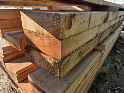 4x12x12 Western Red Cedar Timbers