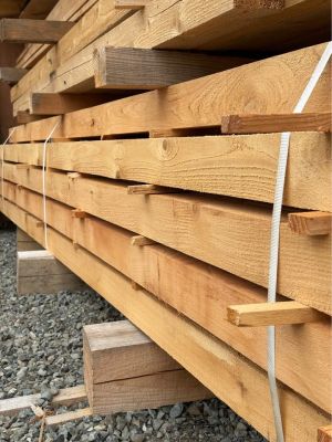 Western Red Cedar Tight Knot 4x4x8’ & 12’