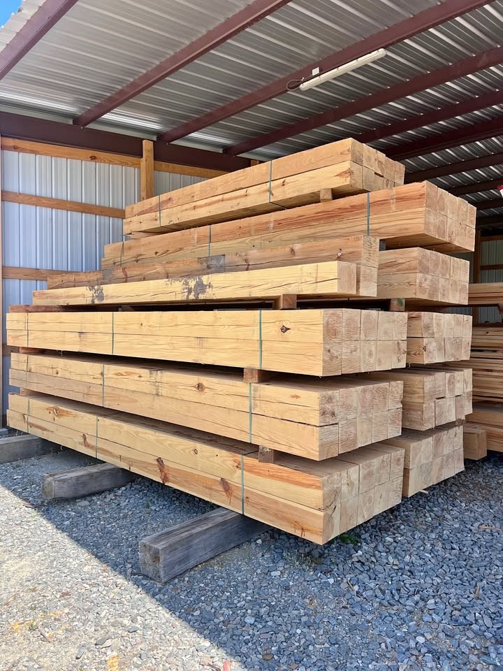 Kiln Dried - Rough Cut - Pine Timbers - Image 1
