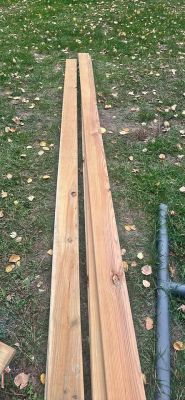 Treated deck wood from Home Depot