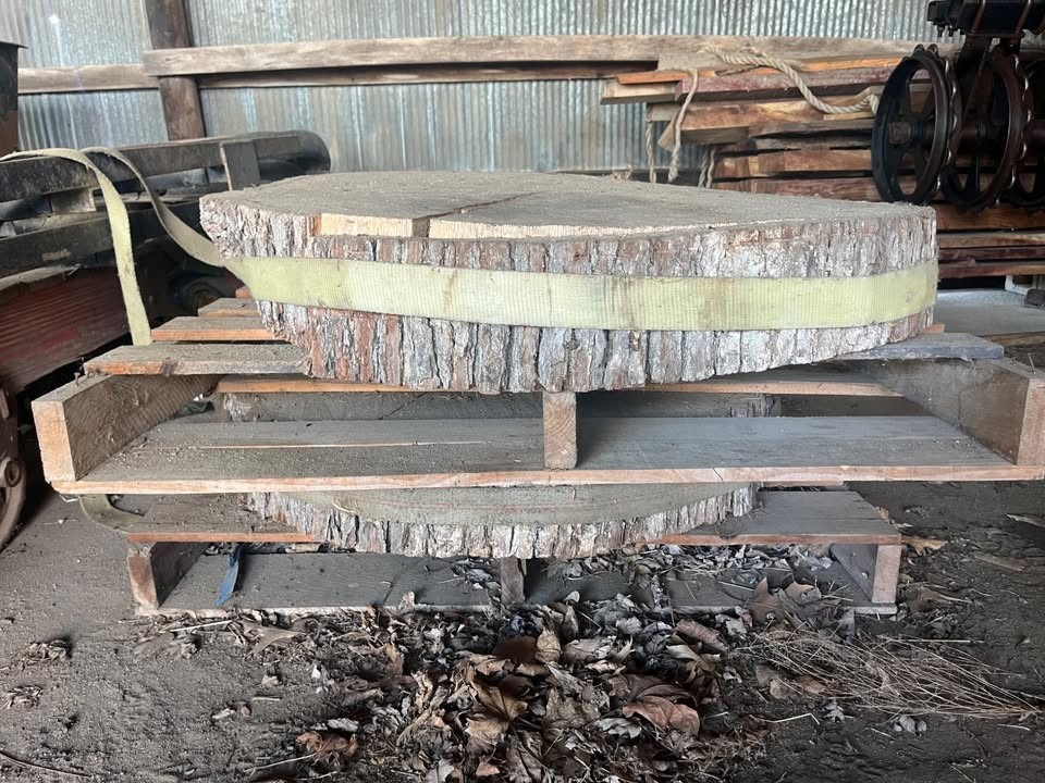 2 Large Wood Slabs *Live Edge* *Dry* *Cookies* *Table* *Woodworking* *Project* - Image 2