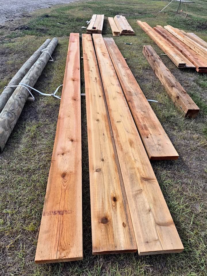 2x10x18 cedar lumber