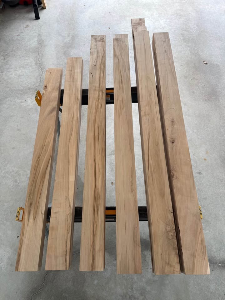 1x4.5 inch Silver Maple Planks - Image 5