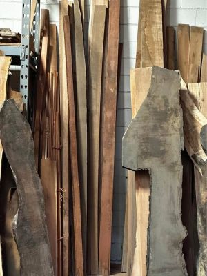 Slabs, Live Edge, Milled Wood