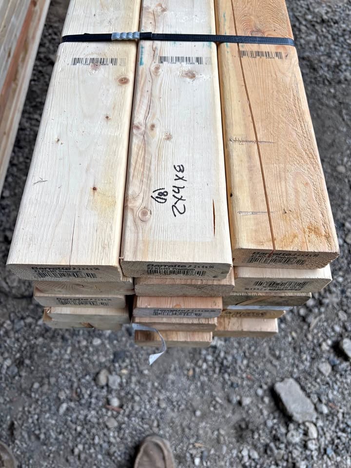 (18) 2x4x8 non treated