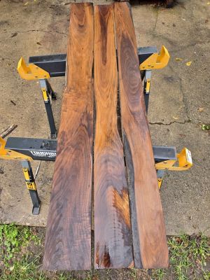 3 Walnut boards 6ft long $41 total - Pickup in Mount Vernon Ohio